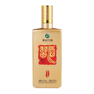 茅台集团 贵州习酒 习酒 铂金方瓶 2018年 53 度酱香型白酒 500ML*1瓶