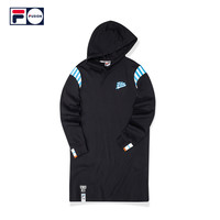 FILA FUSION 斐乐女子卫衣2020秋季新款运动休闲长款连帽卫衣女