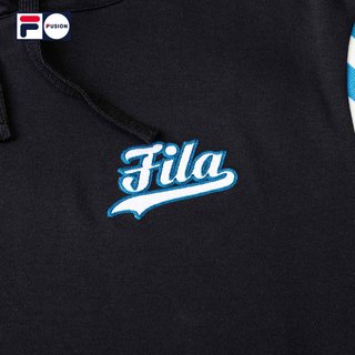 FILA FUSION 斐乐女子卫衣2020秋季新款运动休闲长款连帽卫衣女