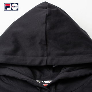 FILA FUSION 斐乐女子卫衣2020秋季新款运动休闲长款连帽卫衣女