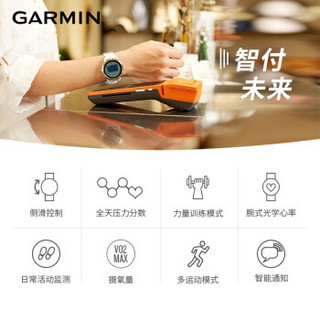 佳明（GARMIN） vivoactive3M 音乐运动版智能卫星定位移动支付智能通知多运动模式手表 黑色 Music音乐版