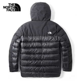 北面羽绒服男800蓬鹅绒 TheNorthFace 19秋冬保暖防风厚冬装外套 3KTD 黑色/KX7（19秋冬） XXXL/190