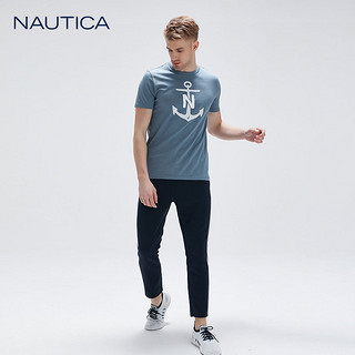 NAUTICA/诺帝卡男装2020秋季新品运动休闲针织长裤KO0109