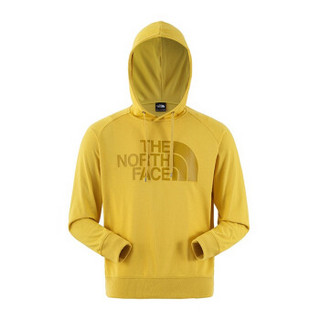 北面休闲连帽卫衣男20春夏TheNorthFace针织套头帽衫497I ZBJ（黄色） 2XL/185