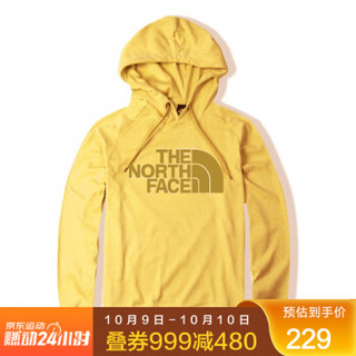 北面休闲连帽卫衣男20春夏TheNorthFace针织套头帽衫497I ZBJ（黄色） 2XL/185