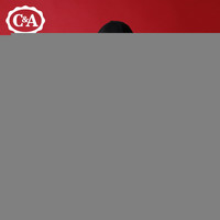 西雅衣家 C&Amp;A时尚蝴蝶印花纯棉圆领长袖T恤女2020冬季打底衫CA200231422-H0