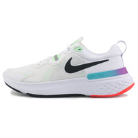 NIKE 耐克 React Miler 女士跑鞋 CW1778-102 白黑/蓝紫