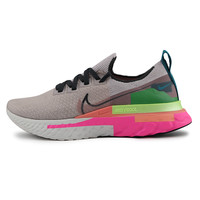 NIKE 耐克 Infinity React Run 女士跑鞋 CU0430-500 紫灰色/暗烟灰/爆炸粉/原子粉/阴影绿/亮杉木绿