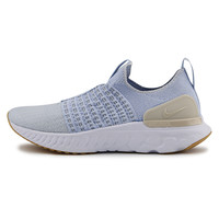 NIKE 耐克 React Phantom Run Flyknit 2 女士跑鞋 CJ0280-400 浅蓝/白色/卡其