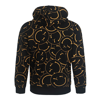 PUMA 彪马 生活系列 CLUB AOP HOODIE TR 中性运动卫衣 53036701 黑色 S