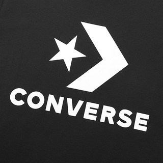 CONVERSE 匡威 All Star系列 男士运动T恤 10018568001 墨黑色 S