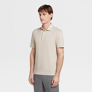 Ermenegildo Zegna 杰尼亚 男士纯色翻领短袖POLO衫UV545-723-N04