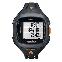 TIMEX 天美时 Ironman Run Trainer 女士心率表 黑色/橙色