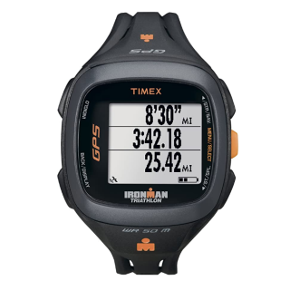 TIMEX 天美时 Ironman Run Trainer 女士心率表 黑色/橙色