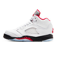 NIKE 耐克 JORDAN 5 RETRO 儿童休闲运动鞋 440889-102 白色