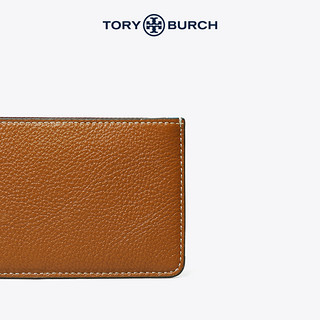 TORY BURCH 汤丽柏琦 PERRY 皮革撞色设计拉链卡包 74902