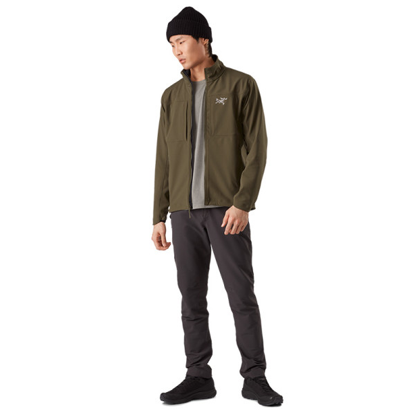 商品arcteryx 始祖鸟 gamma mx 男士运动夹克 龙树绿 l