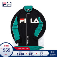 FILA FUSION 斐乐官方男子梭织外套2020初秋新款宽松外套男上衣潮