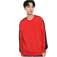 CONVERSE 匡威 男士运动卫衣/套头衫 10017989-A03 红色 2XL