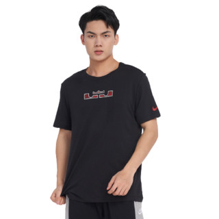 NIKE 耐克 DRI-FIT 男士运动T恤 CD1319-010 黑色 S