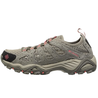 Columbia 哥伦比亚 Helvatia 女士越野跑鞋 灰绿/珊瑚红 36