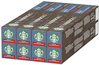 中亚Prime会员：Starbucks 星巴克 Nespresso 咖啡胶囊 低咖啡因特浓烘培 DECAF 8包共80粒