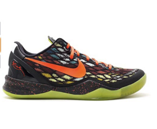 NIKE 耐克 Kobe 8 男士篮球鞋 555035-030 黑绿红 46