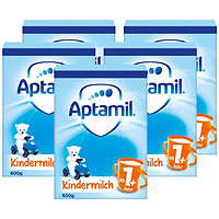 Aptamil 爱他美 幼儿配方牛奶粉 1+段 600g 5盒