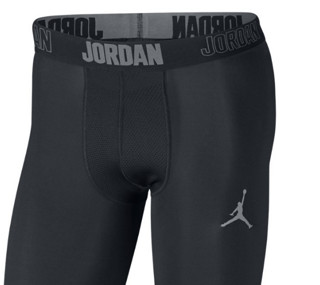 AIR JORDAN DRI-FIT 23 ALPHA 男士运动裤 892258-010 黑/暗灰 XS