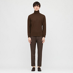 优衣库 UNIQLO 优衣库 419499 男士两翻领长袖T恤