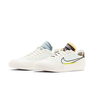 NIKE 耐克 Drop-Type HBR 男士休闲运动鞋 CW2620-101 帆白/黑/帆白/仙人掌绿 38.5