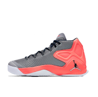 AIR JORDAN Melo M12 男士篮球鞋 827176-008 灰桔红 42