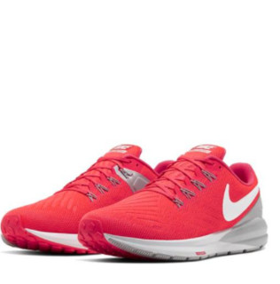 NIKE 耐克 Air Zoom Structure 22 男士跑鞋 AA1636-601 红/白/灰 42.5