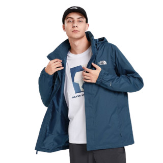 THE NORTH FACE 北面 男士冲锋衣 49F7 蓝色 L