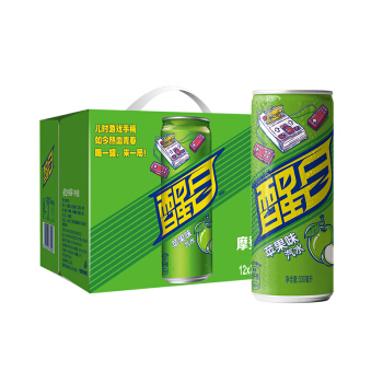醒目smart苹果味摩登罐330ml123件