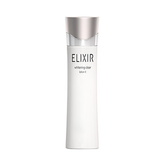 日本资生堂ELIXIR/怡丽丝尔纯肌净白美白化妆水滋润型柔肤水170ml