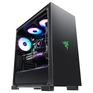 Razer雷蛇战斧RGB幻彩DIY主机AMD R7 3700X/RTX2070S高配水冷电竞游戏台式电脑全套网咖整机组装主播吃鸡办公