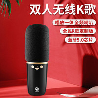 Lenovo/联想BM30S话筒音响一体麦克风全民K歌定制版手机唱歌音箱家庭k歌神器外放儿童合唱一体会议讲课扩音器