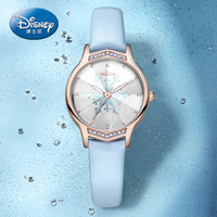迪士尼(Disney)手表女中学生时尚潮流石英表水钻夜光防水简约韩风女表网红礼物 SF-54196L