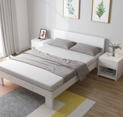 喜视美北欧现代简约双人床18m单床