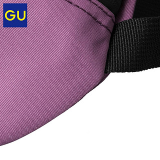 GU极优男式腰包2020春季新款男女通用圆形运动风手提腰包320702