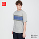  优衣库 男装/女装 条纹T恤(短袖) 426917 UNIQLO　