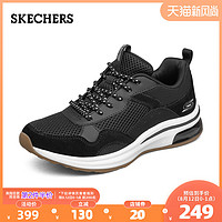 Skechers斯凯奇新品网布拼接低帮运动鞋女士绑带时尚休闲鞋117033