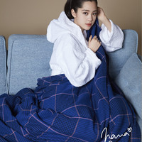 三利夏季纱布毛巾被薄款纯棉空调小毛毯单人双人夏凉被子午睡毯子