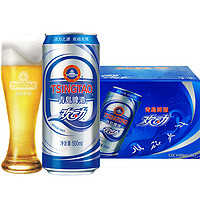 TSINGTAO 青岛啤酒 欢动 啤酒 500ml*12听