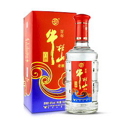 Niulanshan 牛栏山 二锅头  福运老酒45度  浓香型500ml*6瓶装 白酒整箱送礼袋