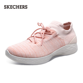 Skechers斯凯奇女鞋新款混色编织一脚蹬懒人鞋运动鞋健步鞋 14966