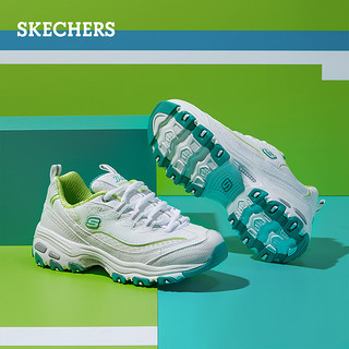 SKECHERS 斯凯奇 时尚显脚小老爹鞋熊猫鞋女鞋小白鞋休闲运动鞋