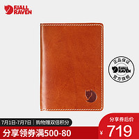 Fjallraven/北极狐男女款简约时尚皮制卡包护照夹钱包77363