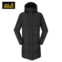 JackWolfskin狼爪秋冬户外防风防泼水保暖750蓬鹅绒羽绒服男